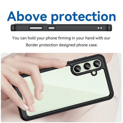 Phone Case Samsung Galaxy S24 FE 5G Acrylic TPU Colorful