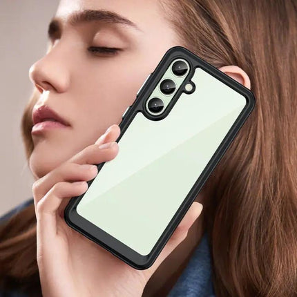 Phone Case Samsung Galaxy S24 FE 5G Acrylic TPU Colorful