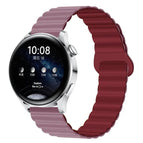 22mm / Smoke Purple Wine Red