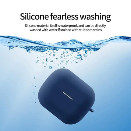 Silicone Protective Case for Samsung Earbuds in Daily Use showing waterproof silicone case submerged in water