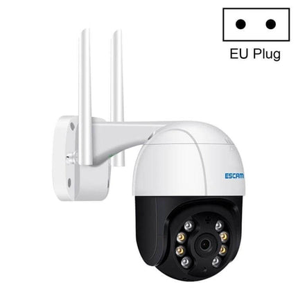 ESCAM Wireless IP Camera with Human Detection for Home Security mounted outdoor wide-angle night vision security camera