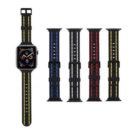 Silicone Wave Watch Band Fits Apple Watch 38/40/42/44mm