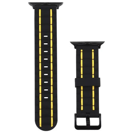 Silicone Wave Watch Band Fits Apple Watch 38/40/42/44mm