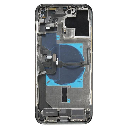 Replacement Back Cover for iPhone 14 Pro Everyday Protection - internal view showing replacement back housing and wireless charging coil