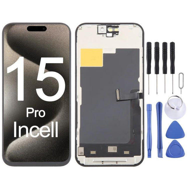 Replacement Screen for iPhone Home Repairs and Daily Use - iPhone 15 Pro Incell replacement screen assembly with repair tools