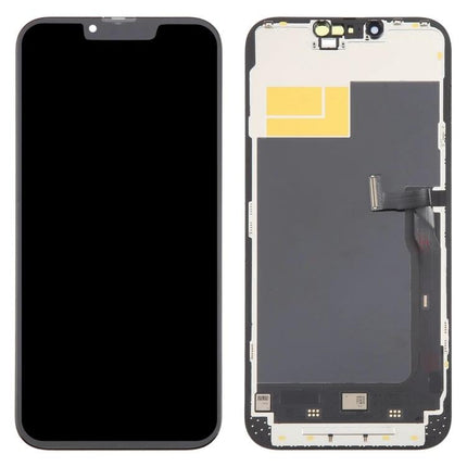 Essential ZY Screen for Daily iPhone Maintenance and Use replacement assembly for iPhone 13 Pro Max showing front and back components