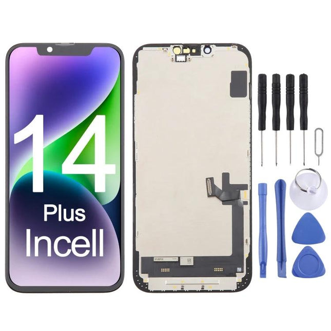 Essential ZY Replacement Screen for Everyday iPhone Maintenance - iPhone 14 Plus Incell display with repair tools kit for at-home cracked screen replacement
