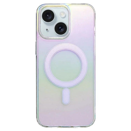 Gradient Phone Case For iPhone With Everyday Protection For Commutes And Daily Use Subtle Color Transition - slim iridescent MagSafe-compatible protective case
