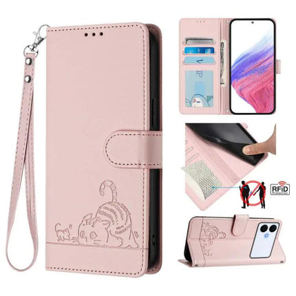 Leather Phone Case With Card Holder For Daily Use