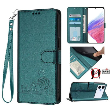 Leather Phone Case With Card Holder For Daily Use