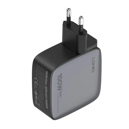LDNIO Charger for Daily Device Powering at Home and Travel - compact 100W USB-C wall charger for smartphones, tablets and laptops