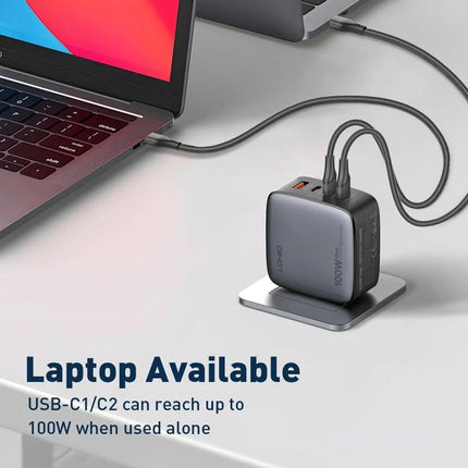 LDNIO Charger for Daily Device Powering at Home and Travel - compact 100W multiport charger charging laptop and phone for home and travel