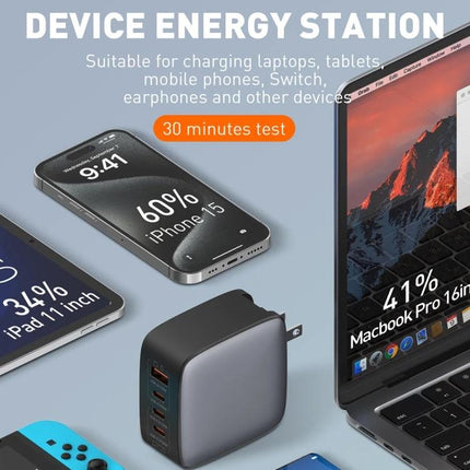 LDNIO Charger for Daily Device Powering at Home and Travel compact multiport charger powering iPhone iPad MacBook and Switch in travel and home use