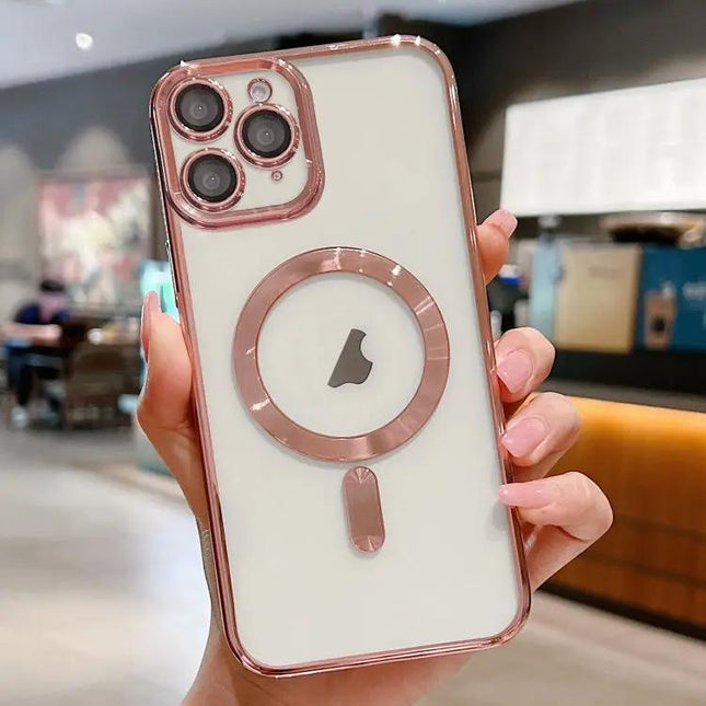 Electroplating MagSafe TPU Case For iPhone 11/11 Pro Max