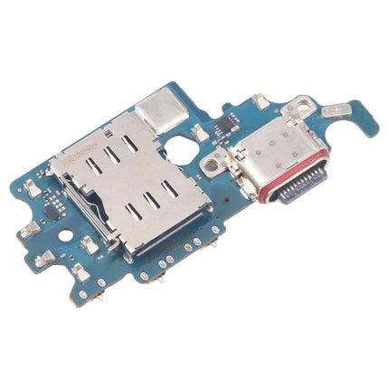 Replacement Charging Part for Samsung Phones in Daily Use — replacement charging port board with USB-C connector and SIM slot for quick repair