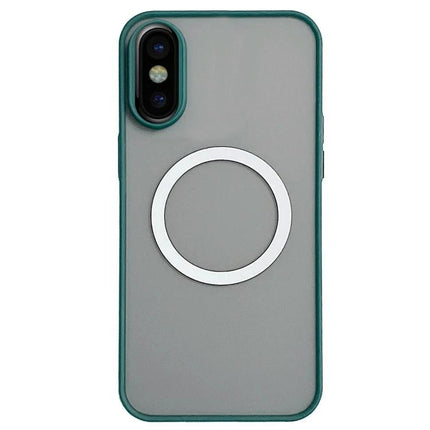 Hawkeye Skin Feel MagSafe Case For Everyday iPhone Protection Against Minor Scratches - translucent grey TPU acrylic case with MagSafe ring