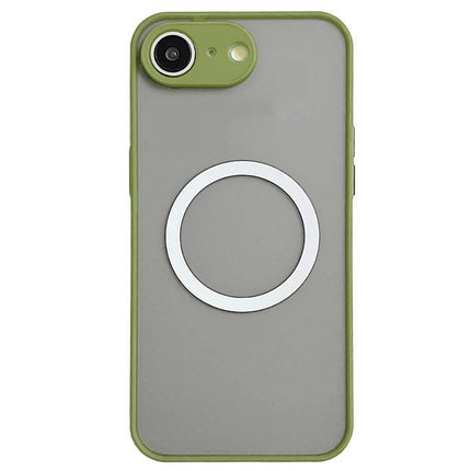Alt Tag: Hawkeye Phone Case For iPhone Daily Activities — slim acrylic+TPU green-edged case with MagSafe ring, full coverage protection for daily use