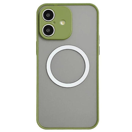 Alt Tag: Hawkeye Phone Case For iPhone Daily Activities slim green acrylic TPU case with MagSafe ring, camera protection and full coverage
