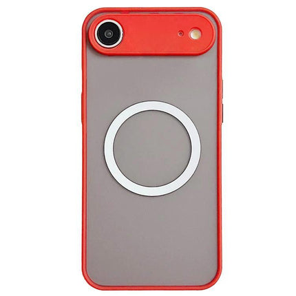 Hawkeye Phone Case For Everyday Protection Used In Daily Life And On The Go Anywhere slim red acrylic TPU case with MagSafe ring and camera protection