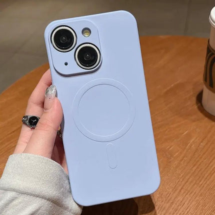 iPhone Silicone Magnetic Case For Everyday Protection And Easy Daily Handling On The Go | Syndmart