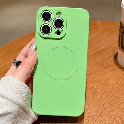 Magnetic Silicone Case for iPhone Everyday Protection | Syndmart