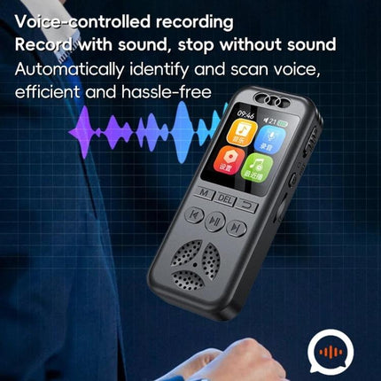 Essential Voice Recorder for Daily Notes and Meetings - compact handheld recorder with color screen, voice‑controlled recording and noise reduction