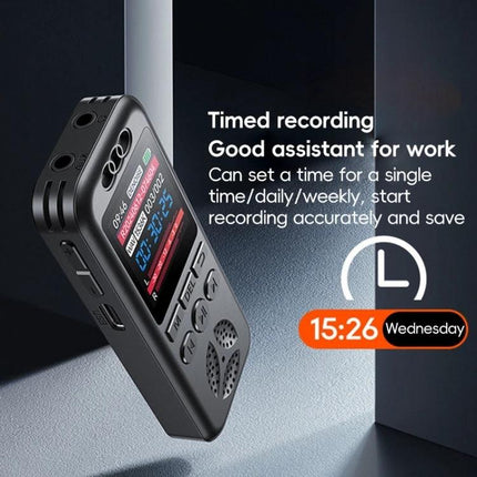 Essential Voice Recorder for Daily Notes and Meetings - compact timed recorder for meetings, lectures and hands-free note capture