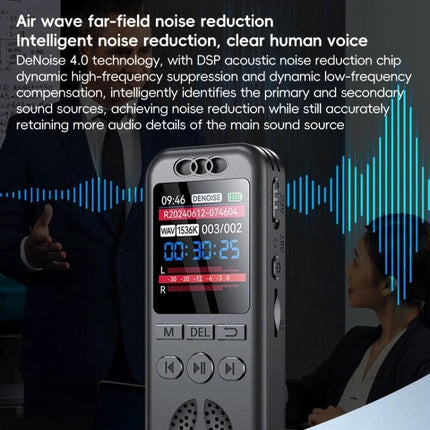 Essential Voice Recorder for Daily Notes and Meetings - compact noise-reducing recorder for clear meeting and lecture audio