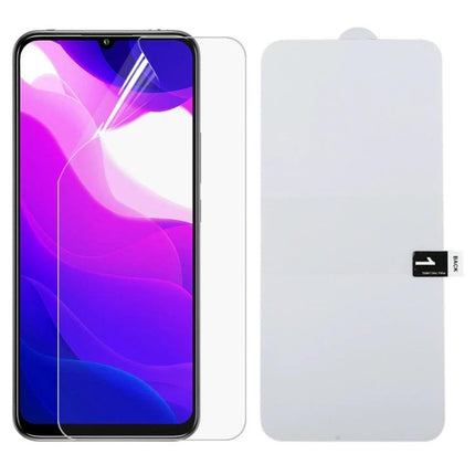 Hydrogel Screen Protector for iPhone and Samsung, Everyday Screen Protection Against Scratches And Minor Drops clear full-coverage film