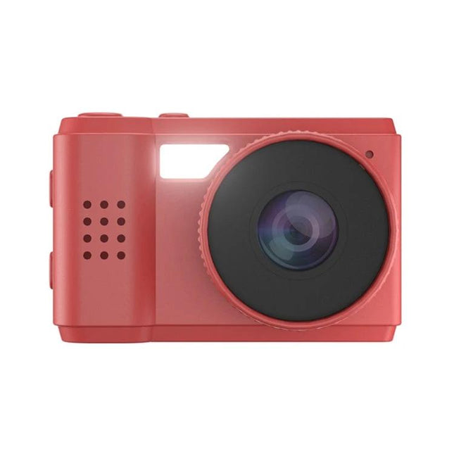 Portable Mini HD Screen Camera for Everyday Photography - compact red mini camera with 0.96-inch HD display and large lens for travel snapshots