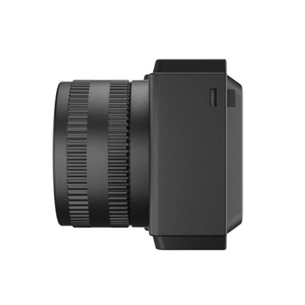 Portable Mini HD Screen Camera for Everyday Photography - compact black mini camera side view with textured lens for travel photos