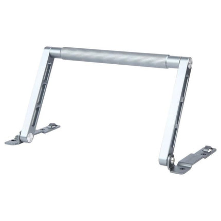 OUKITEL Metal Holder for RT8 Tablet, Sturdy and Foldable Design – compact silver foldable metal stand for hands-free viewing and travel