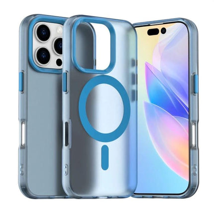 Candy Case For iPhone - Everyday Protection With A Subtle Candy-Inspired Look For Daily Use, slim blue PC+TPU protective iPhone case