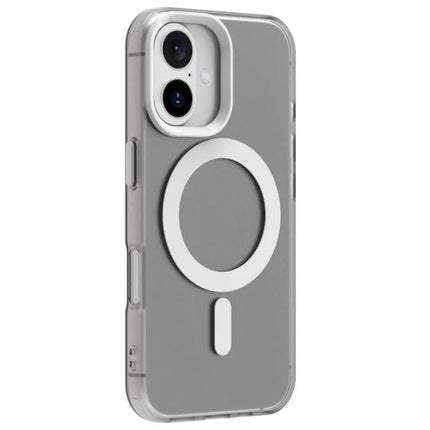 Candy Slim iPhone TPU Case for Everyday Protection During Busy Commutes and Daily Handling - slim clear gray case with MagSafe ring