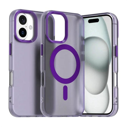 Candy Slim iPhone TPU Case for Everyday Protection During Busy Commutes and Daily Handling - slim purple MagSafe-compatible TPU iPhone case