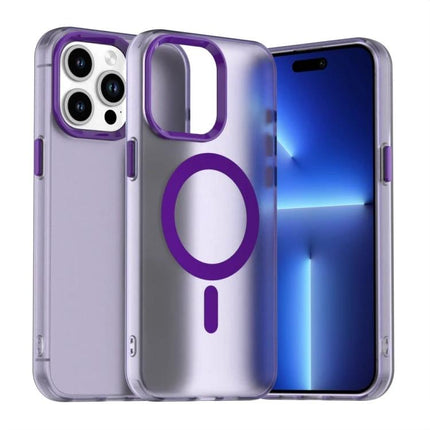 Candy Phone Case for iPhone Everyday Protection for Daily Use and Gentle Drops Protection slim purple mag-safe compatible protective case