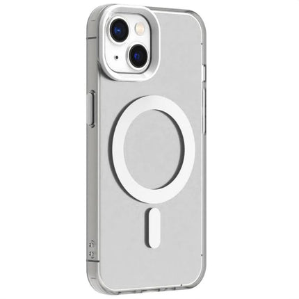 Candy MagSafe Case for iPhone - Everyday Protection slim silver MagSafe-ready case with durable PC outer shell and TPU core