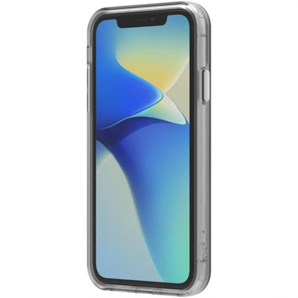 Essential Candy Phone Case for Everyday iPhone Protection — clear PC shell with TPU bumper shown on iPhone, slim shock-absorbing everyday protection