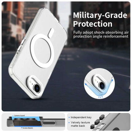 Candy Case for iPhone Everyday Protection On The Go slim clear case with magnetic ring, military-grade shock protection, fingerprint-resistant grip