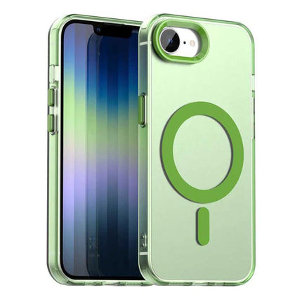Candy Case for iPhone Everyday Protection On The Go - slim green clear MagSafe-compatible protective phone case