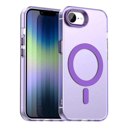 Candy Case for iPhone Everyday Protection On The Go - slim purple MagSafe-compatible protective case with raised camera lip and anti-fingerprint finish