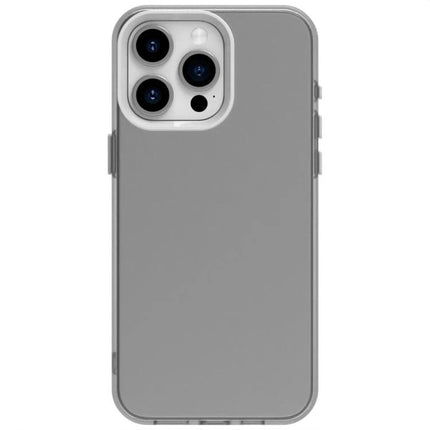 Essential Phone Case for Everyday Protection - slim gray iPhone case with PC+TPU, snug fit and precise camera cutout