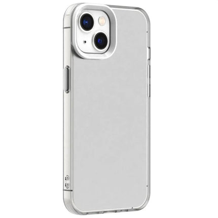 iPhone Case for Everyday Protection - slim clear PC+TPU case for iPhone 13 and 12, scratch and impact resistant, everyday commuting use