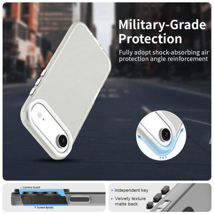 iPhone Hybrid Case For Everyday Protection - slim PC+TPU hybrid case with raised camera bezel and military-grade corner protection