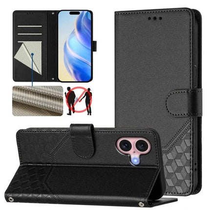 Leather Phone Case With Card Slot For Everyday Essentials And Daily Protection On The Go - black PU leather folio with three card slots and stand