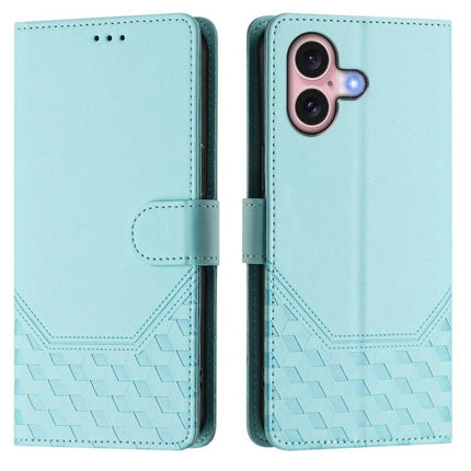 Leather Phone Case With Card And Cash Storage - teal PU leather wallet phone case with card slots and cash pocket, magnetic flap closure