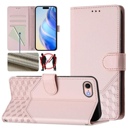 Leather Phone Case With Card Slots For Everyday Essentials in pink PU leather wallet case with card pockets and stand