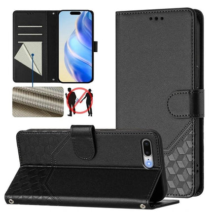 Leather Phone Case With Card And Cash Storage For Daily Use And Everyday Carry Convenience - black PU leather wallet case with card slots and stand