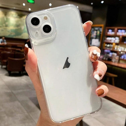 Angel Eye Protective Phone Case For Everyday Home And Travel Use - clear lightweight scratch‑resistant phone case shown in hand
