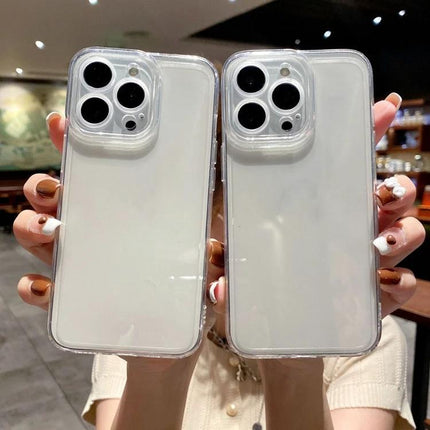 Angel Eye Protective Phone Case For Everyday Home And Travel Use - clear lightweight protective phone case shown being held in hands